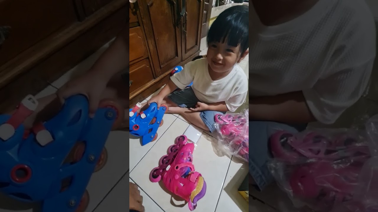 Unboxing sepatu roda baru DL Academy freestyle inline skate. Wa: 085730110900.Instagram: @dlacademy_