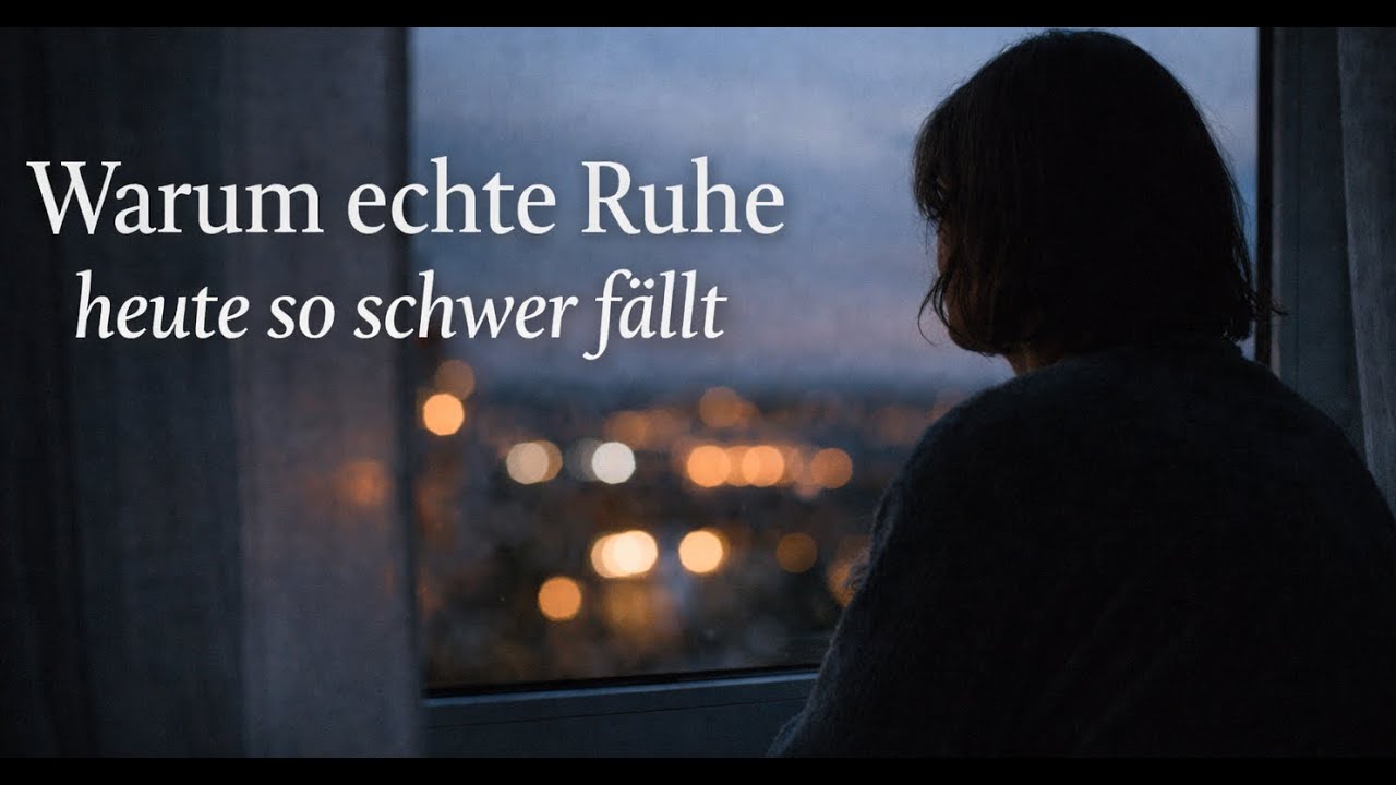 Warum wir kaum noch echte Ruhe finden (2/3)