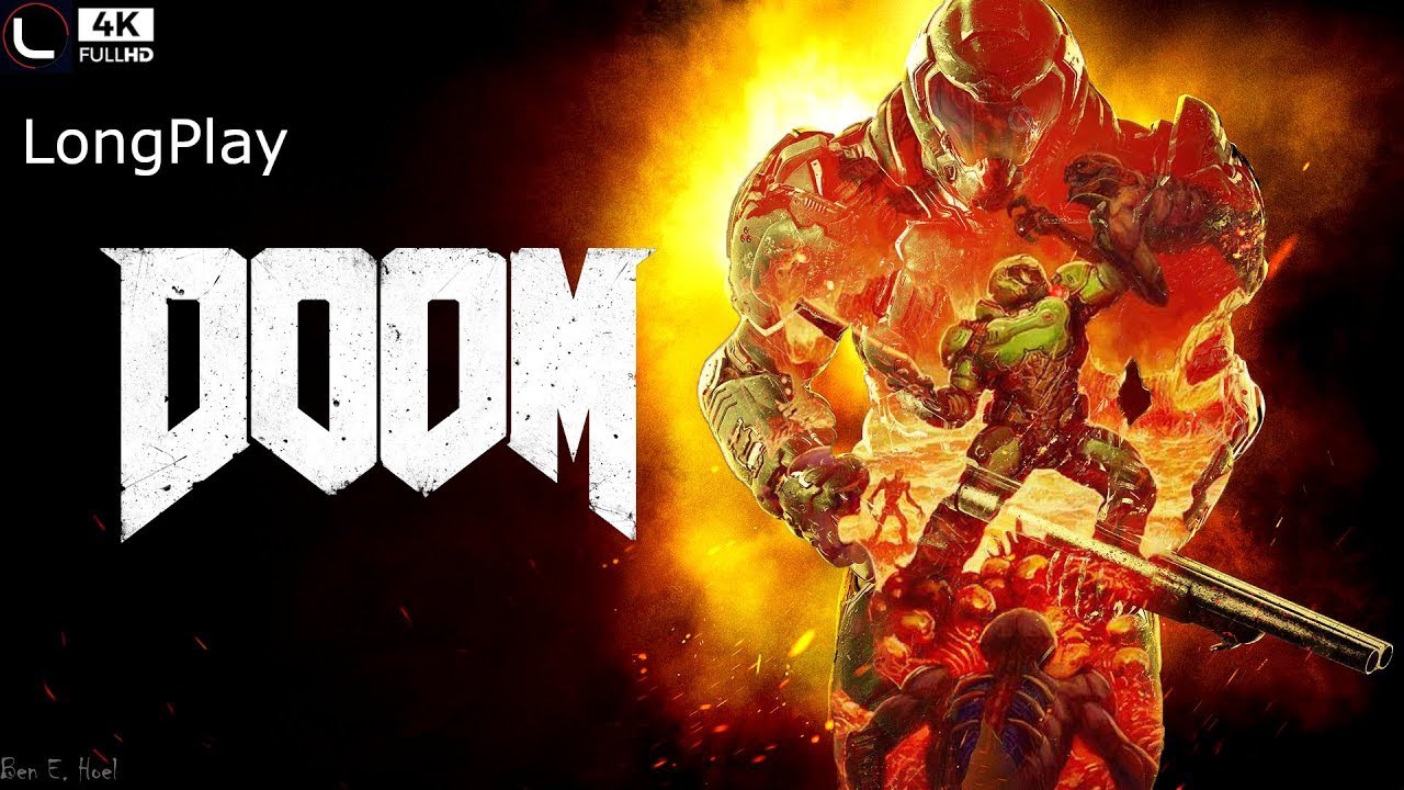 PC - Doom (2016) - LongPlay [4K:60FPS] 💀