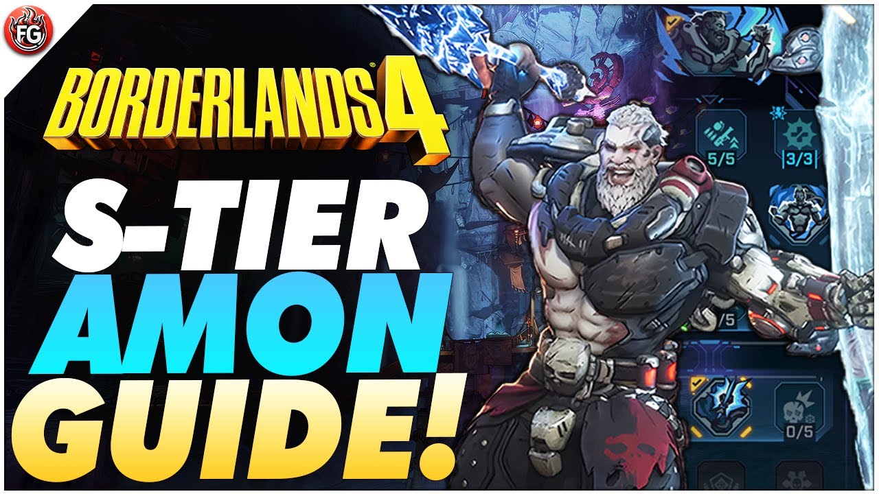 Borderlands 4 - NEW S-Tier Amon Leveling Build | Borderlands 4 Amon Build Guide