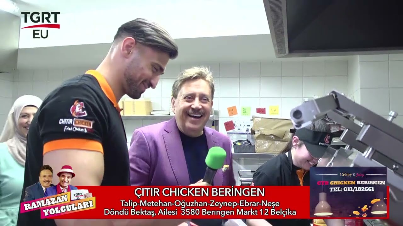 Ramazan Yolcuları (Belçika) Çıtır Chicken Beringen Talip-Metehan-Oğuzhan-Zeynep,Döndü Bektaş, Ailesi