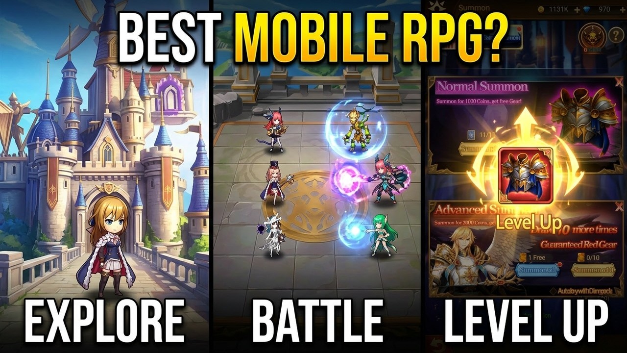 Eternal Rebellion Gameplay - Is This the Best Mobile RPG?