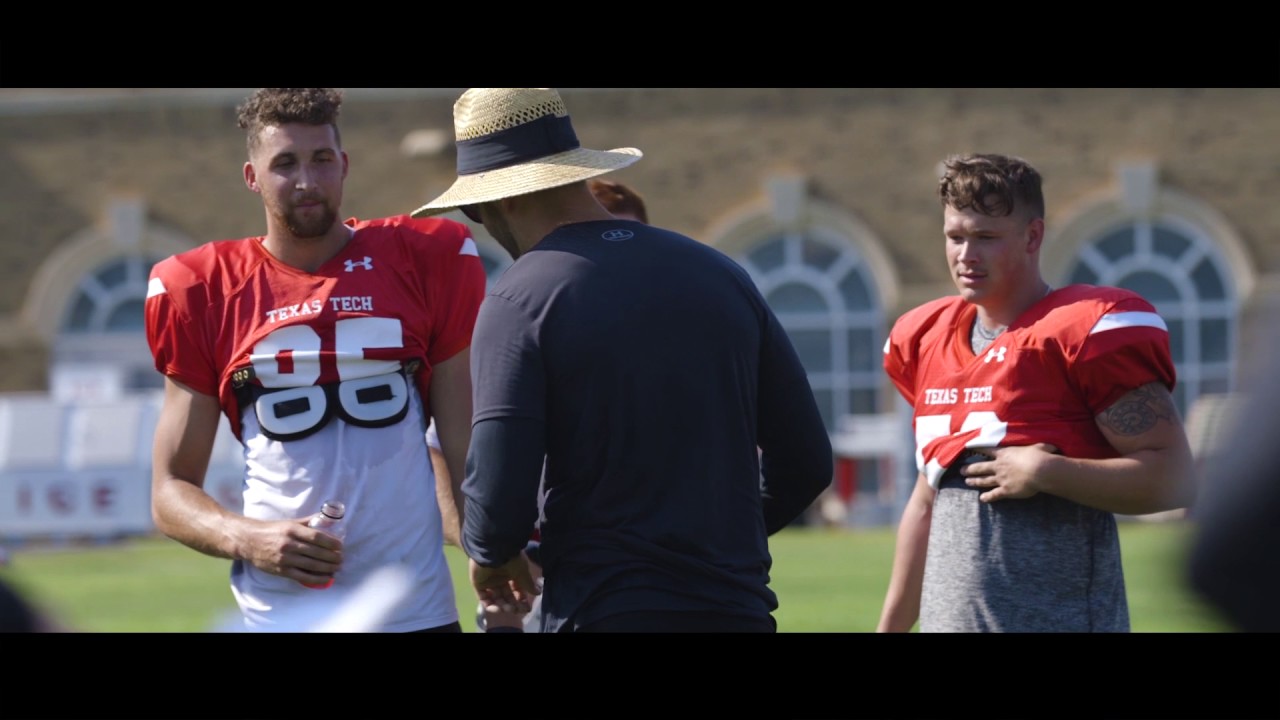 Coach Kingsbury Mic'd Up at #TTUCamp17