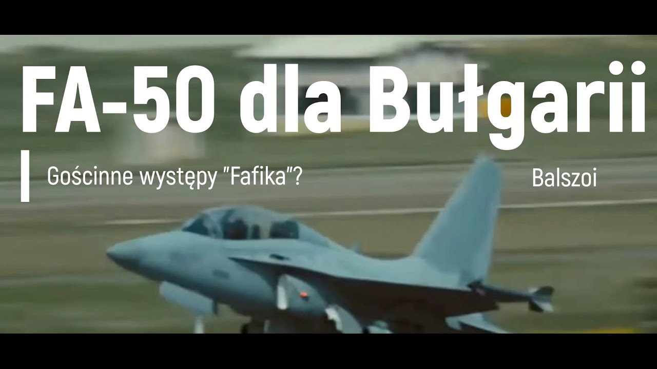 FA-50 dla Bułgarii | Gościnne występy 