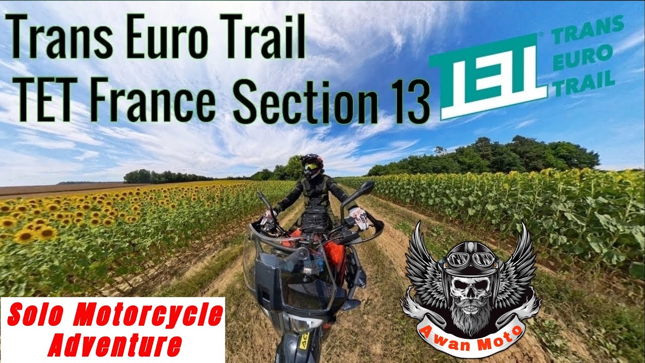Trans Euro Trail | TET France Section 13 | Off-road Tracks in France | KTM 390 Adventure