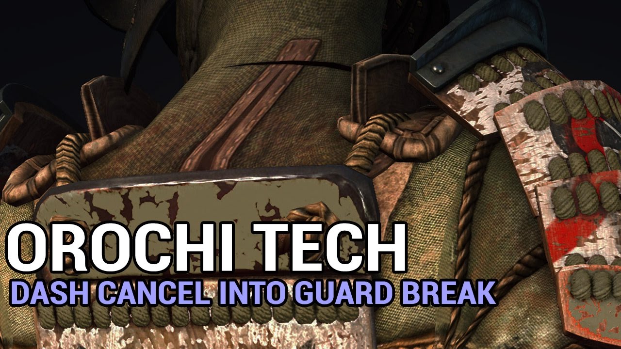 For Honor Orochi Tech - Dash Guardbreak Cancel