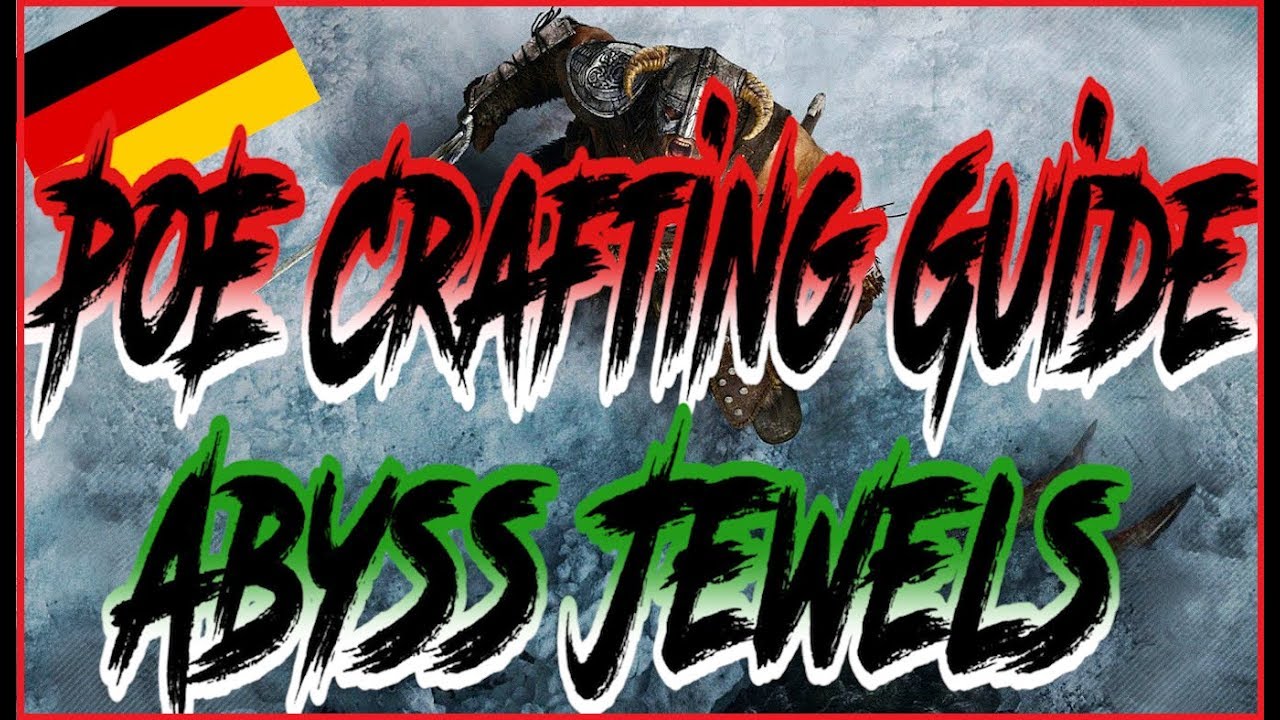 [3.4] PoE Delve Crafting 101 - Searching Eye Abyss Jewels craften [Deutsch/German]