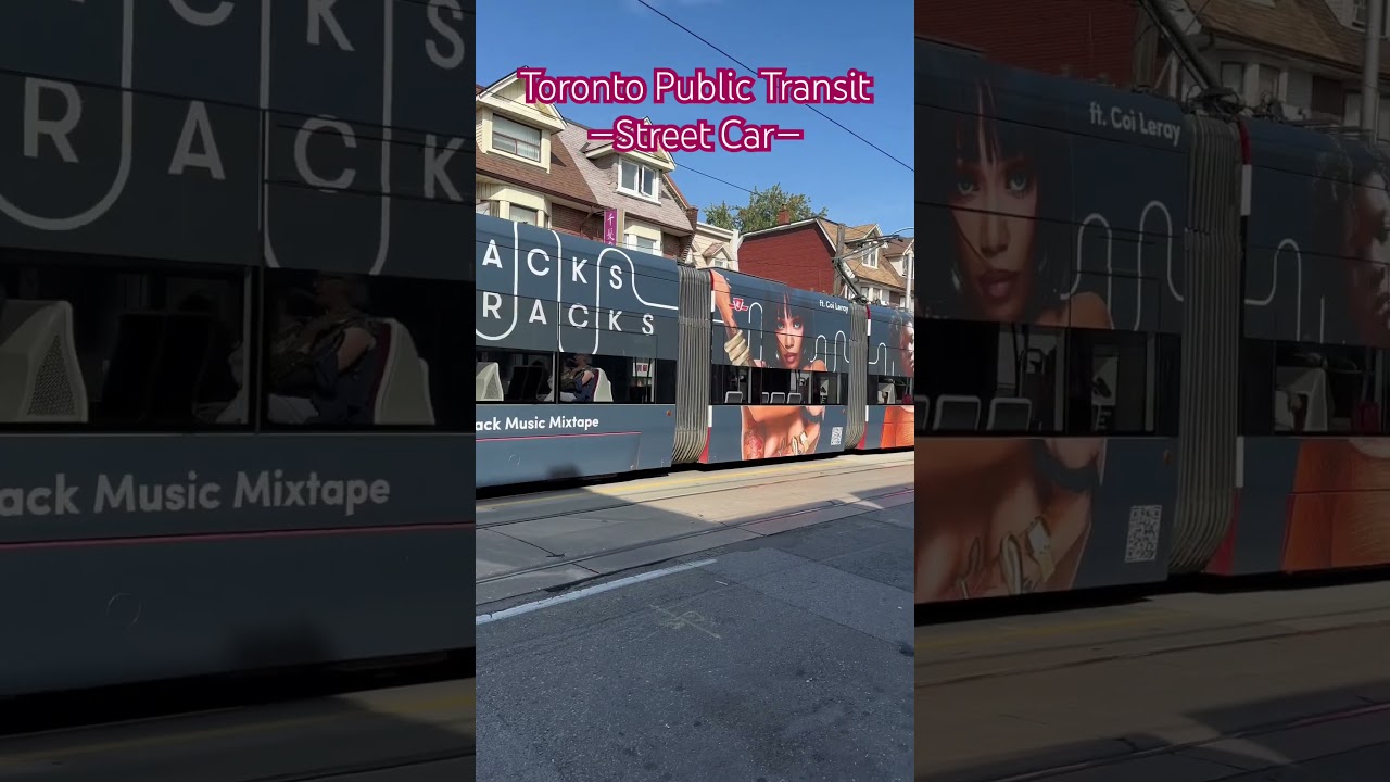 Toronto Public Transit: Street Car #publictransit #streetcar #torontolife