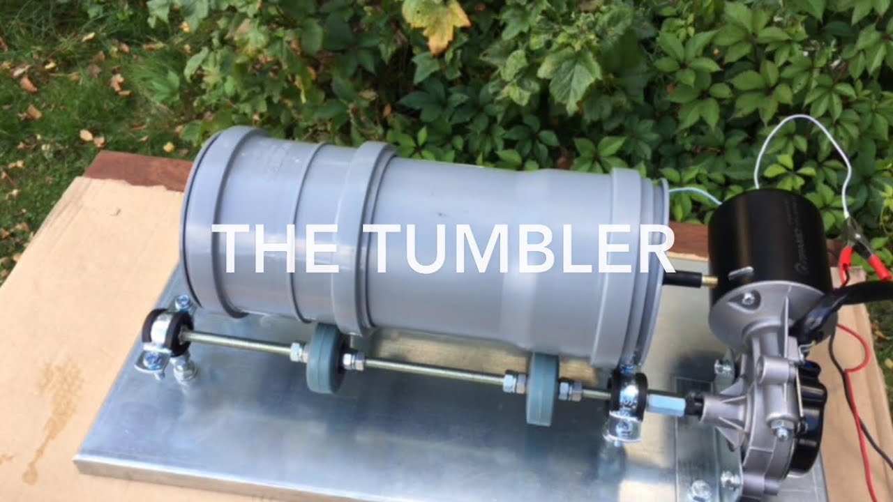 THE Tumbler. Очистка гильз. Голтовочный барабан.