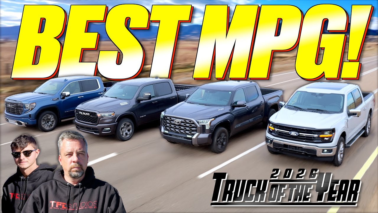 V8 Sierra против гибридной Tundra против Twin-Turbo F-150 и Ram 1500: вы не поверите в разницу в ...