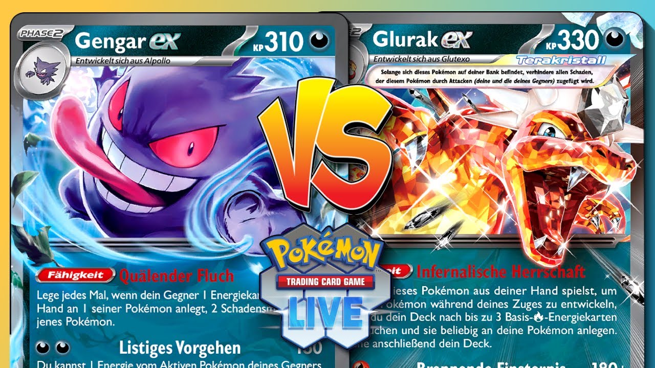 Gengar ex zeigt Glurak ex HARTE KANTE! Pokémon TCG LIVE Deck #pokemontcg  [238]