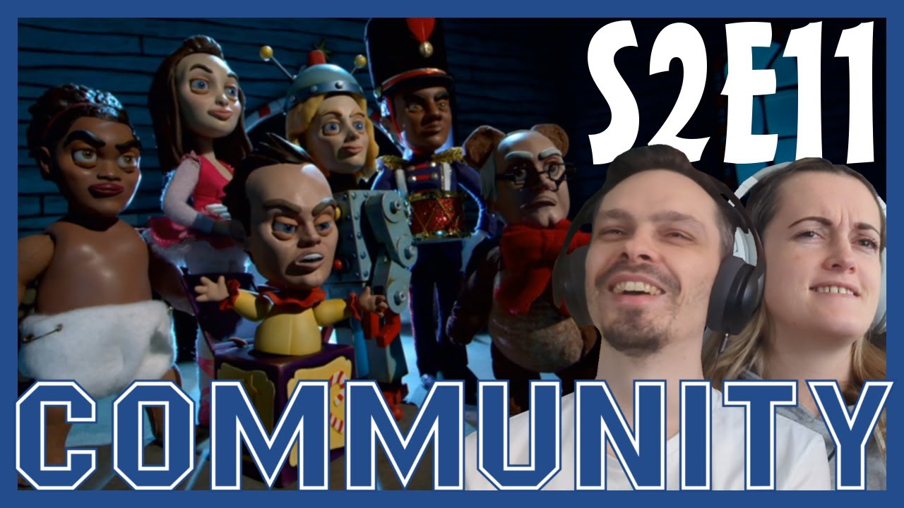 Community REACTION // Season 2 Episode 11 // Abed's Uncontrollable Christmas