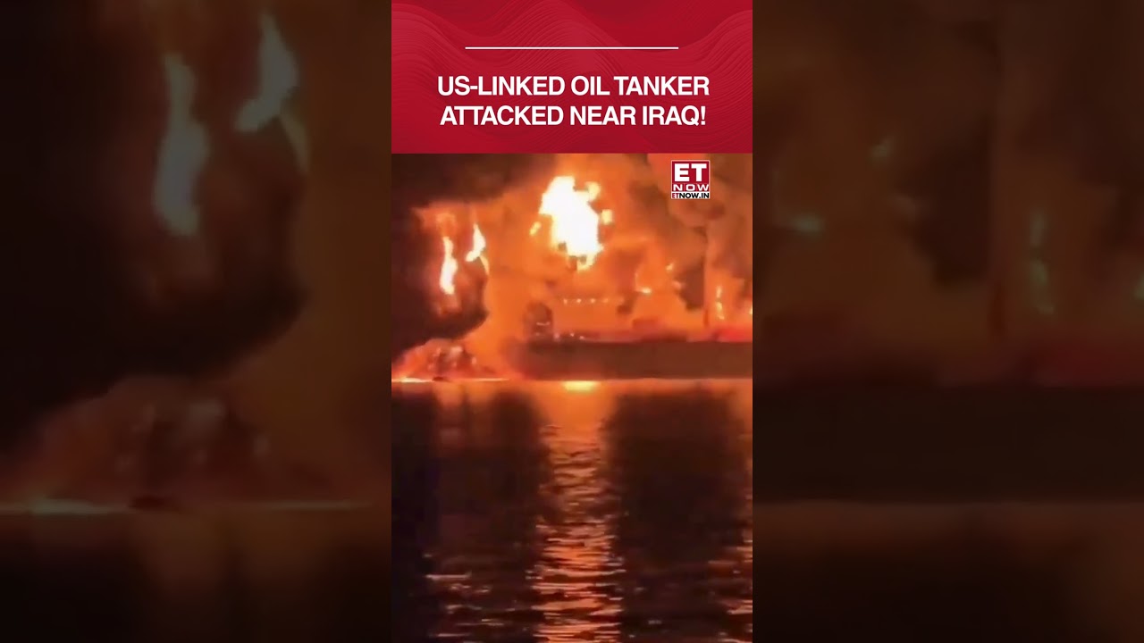 Oil Tanker &lsquo;SafeSea Vishnu&rsquo; Hit Off Iraq Coast | Tensions Escalate in Gulf #shorts #viral #trending