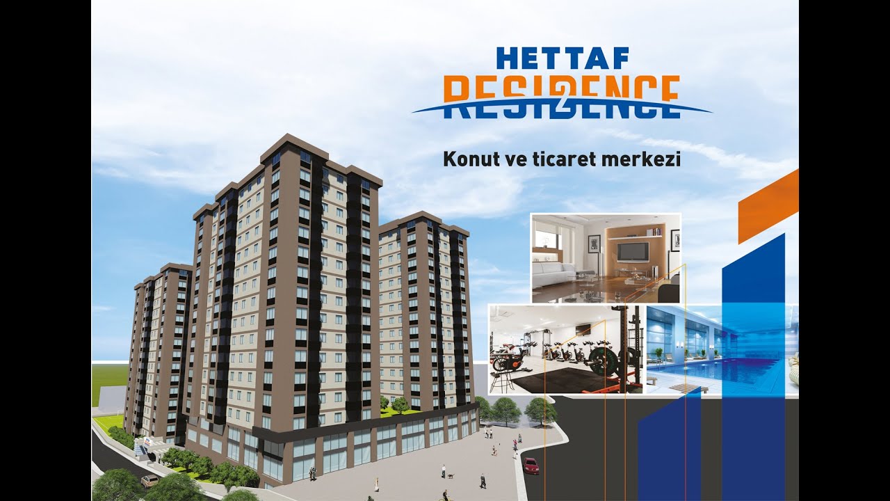 KEFİL, KREDİ, FAİZ YOK %50 PEŞİNAT İLE EV SAHİBİ OLMA FIRSATI !!  HETTAF RESIDENCE 2