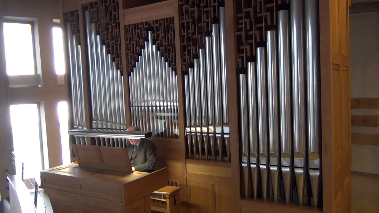 J. S. Bach: Pr&auml;ludium & Fuge C-Dur BWV 545a. Heilig Geist Kirche, Ulm.
