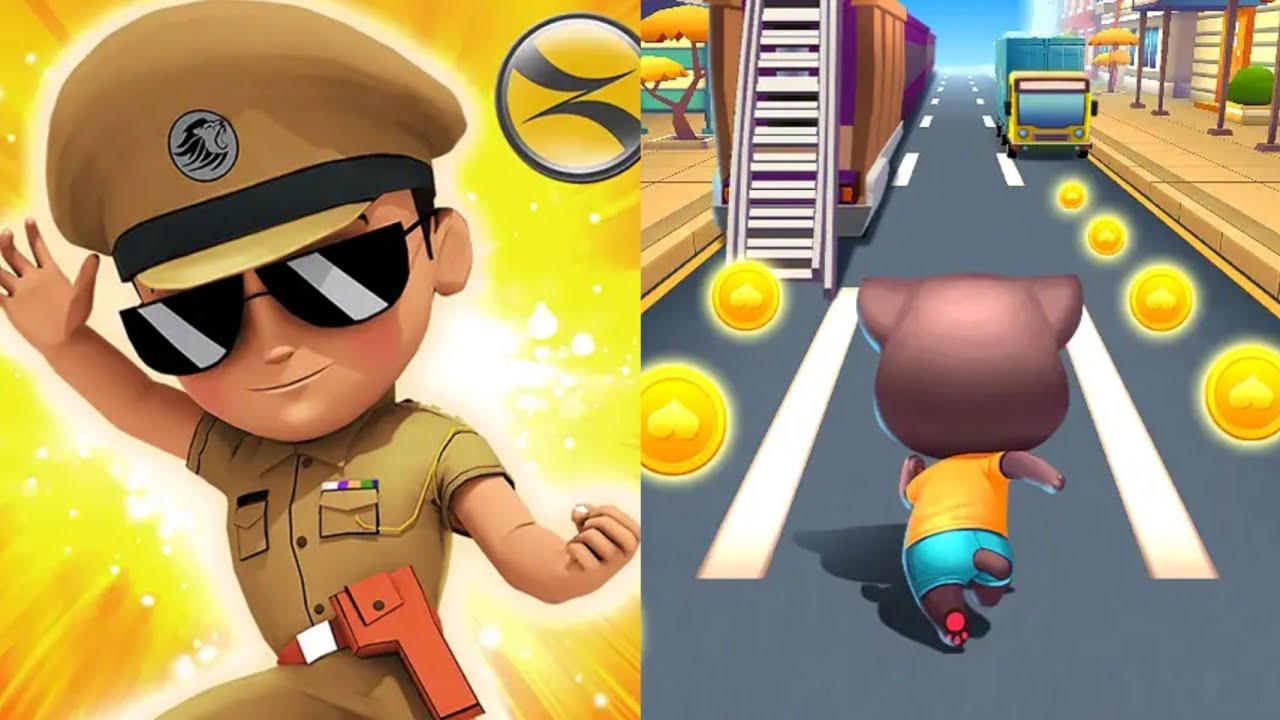 Little Singham VS Cat Runner Android New Update Gameplay 