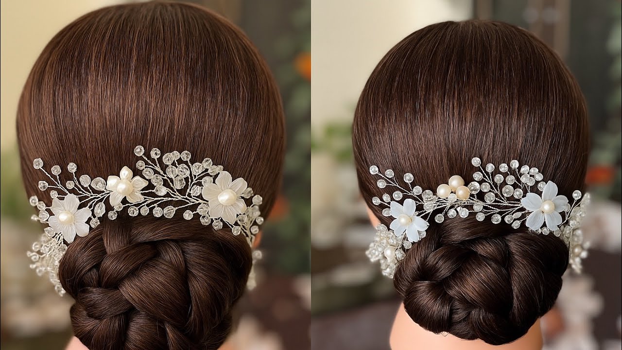 5 Minute Easy and Trending Bun Hairstyle 