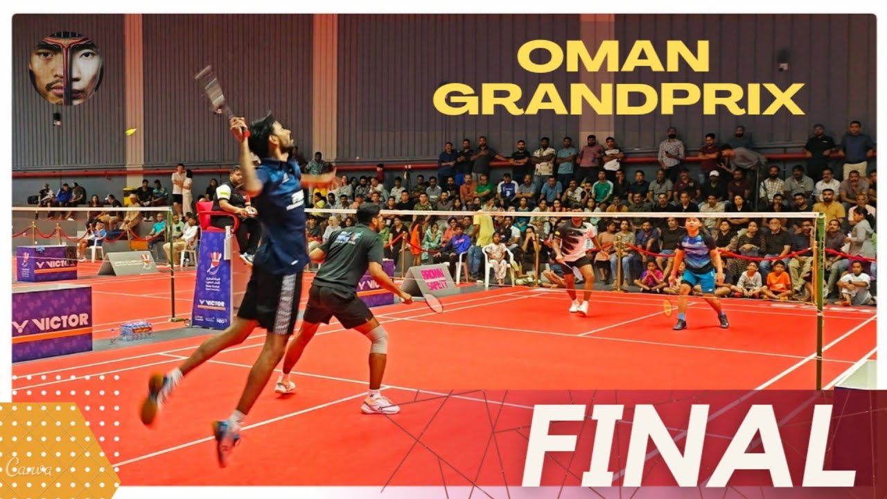 BALASUBRAMANIAM/VAISHAK VS ASHIK/DENY:AMM OMAN GRAND PRIX BADMINTON TOURNAMENT