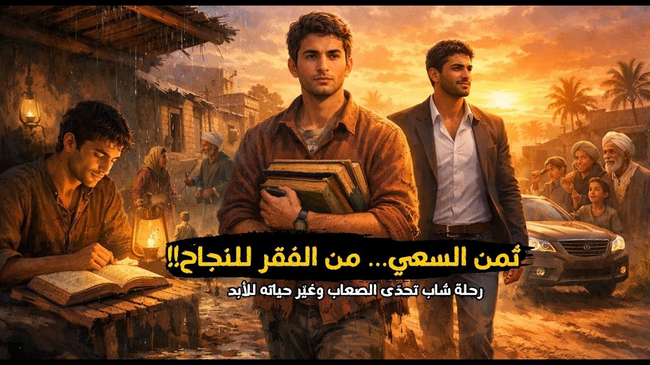 ثمن السعي… من الفقر للنجاح، قصة شاب غيرت حياته بالكامل