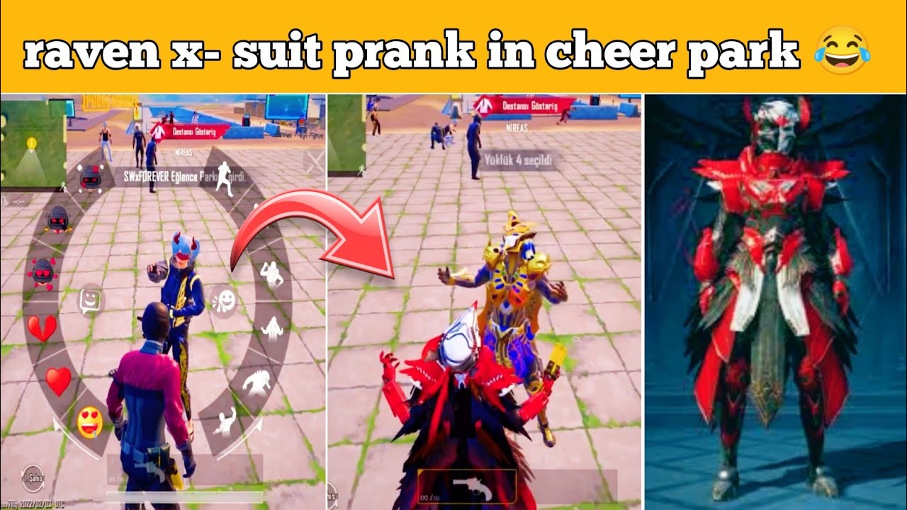 PUBG NOOB PRANK IN CHEER PARK 😈 & SHOW 3 X- SUIT || PART 5 || LEO PUBG