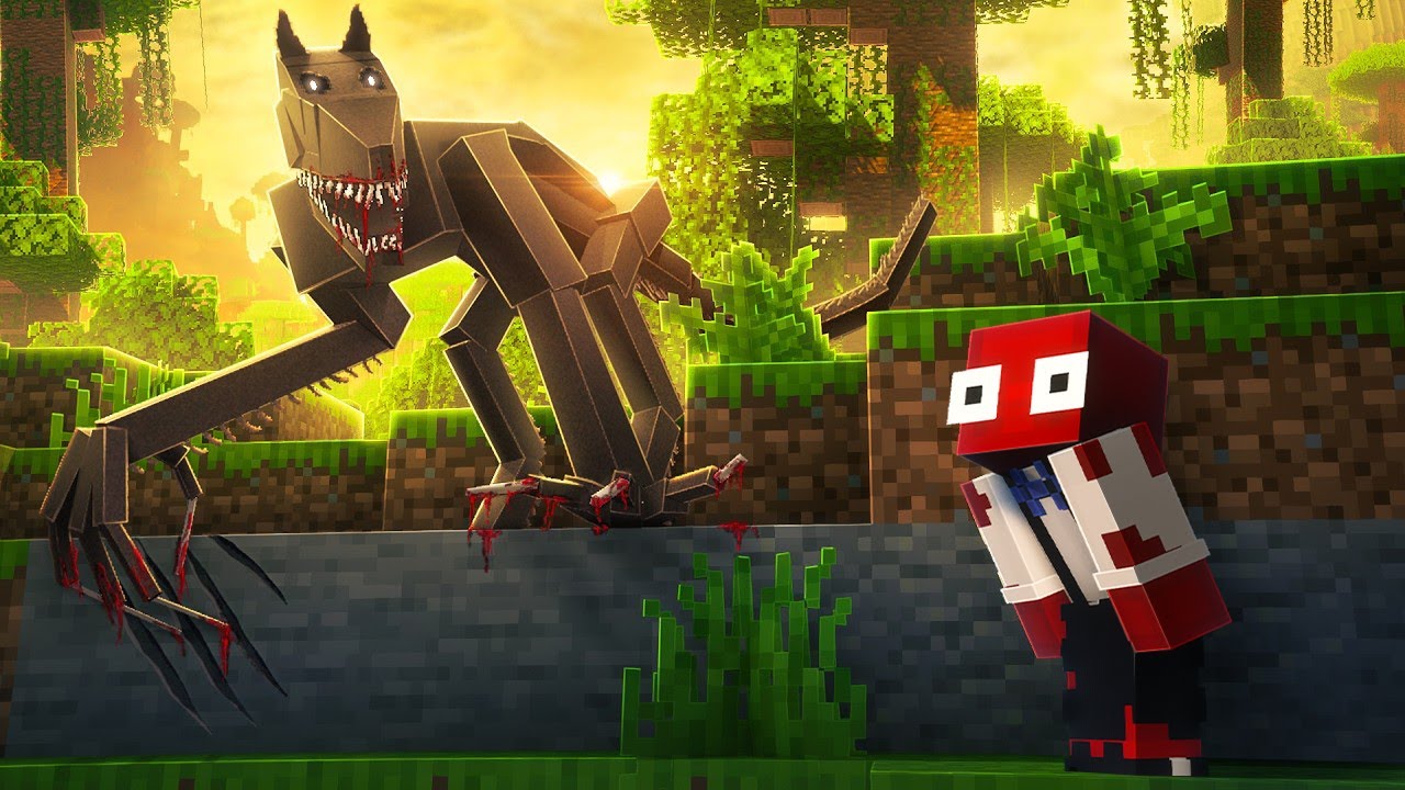 Přežil Jsem WOLFMAN v HOROR Minecraftu