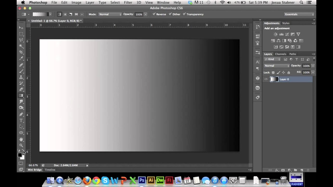 Photoshop 101 - In-Depth Gradient Tool Tutorial (Photoshop CS3-CS6)
