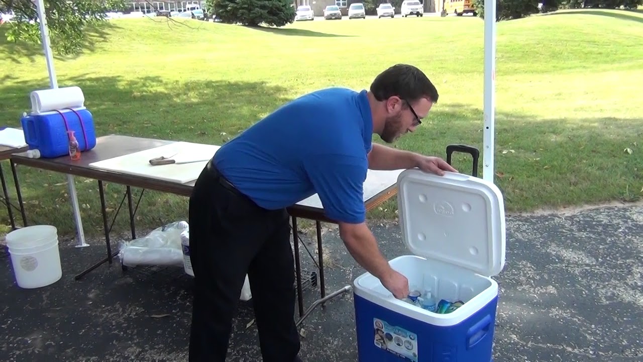How to Properly Setup a Food Tent