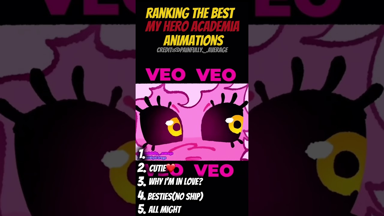 Ranking the best My Hero Academia animations#mha #anime #ranking #myheroacademia #animation