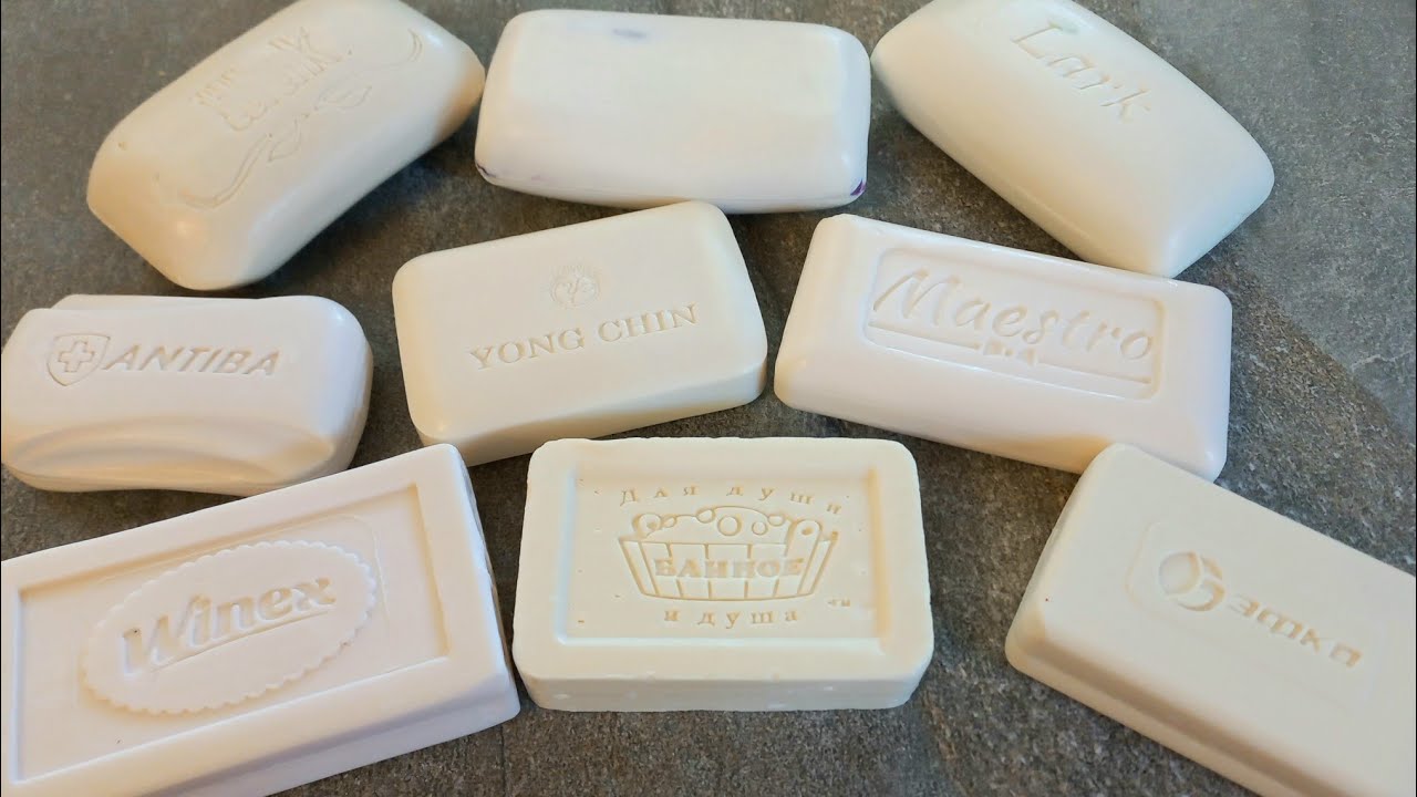ASMR Soap carving|white soap cutting|резка мыла|сухое мыло асмр