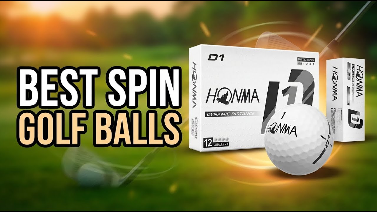 Best Spin Golf Balls 2026: Top 8 Picks for Maximum Greenside Control & Distance