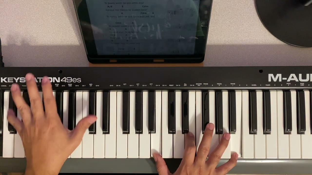 Aunque mis ojos/ en piano 🎹