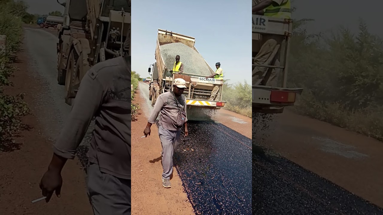 Video pour Goudron bicouche.