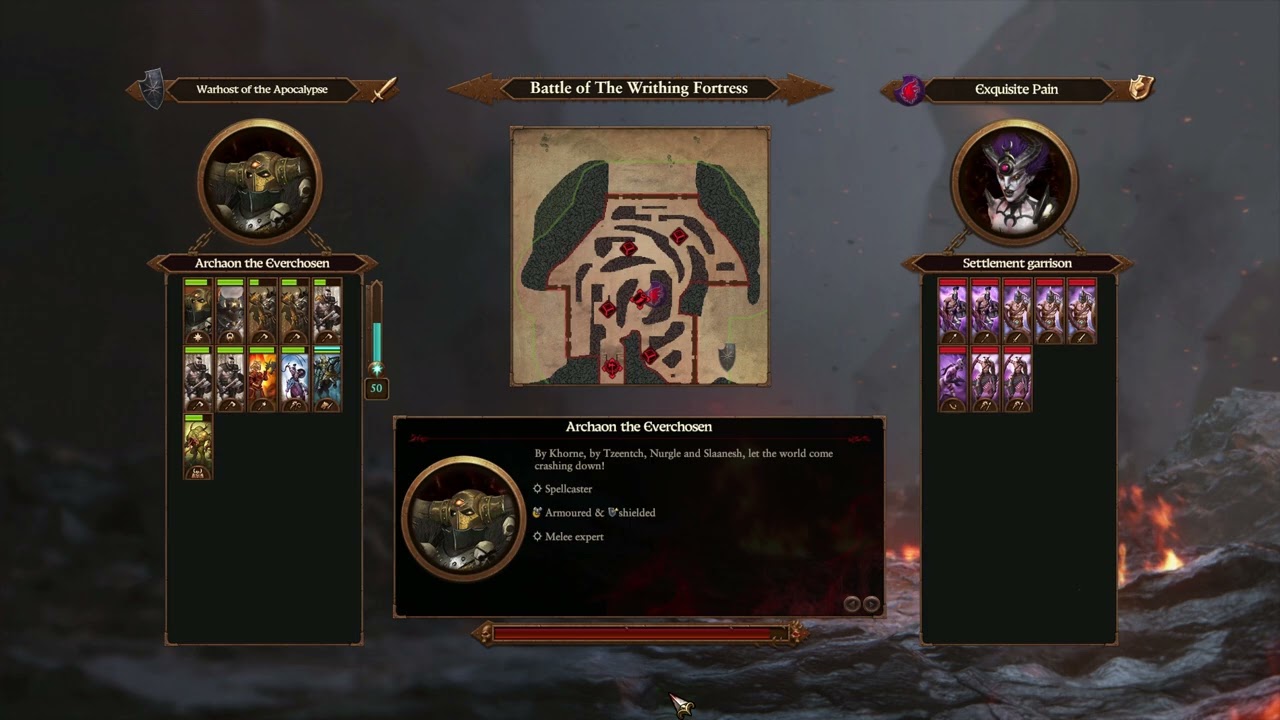 Warriors Of Chaos  lets play - Total War Warhammer 3 ,  Archaon The Everchosen E1