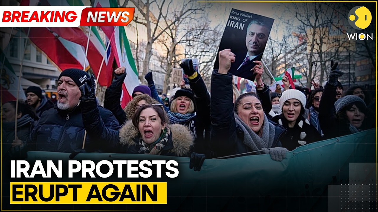 Iran Protest: Students Clash With Khamenei Supporters at Tehran University | WION BREAKING