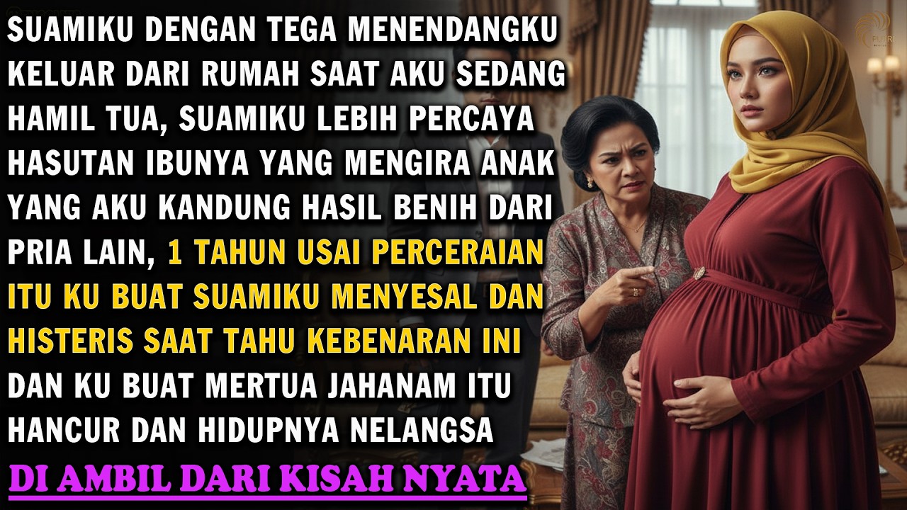 KISAH RUMAH TANGGA❗ DI TENDANG SUAMI & MERTUA SAAT AKU HAMIL TUA,SETAHUN KU BUAT MEREKA NANGIS DARAH