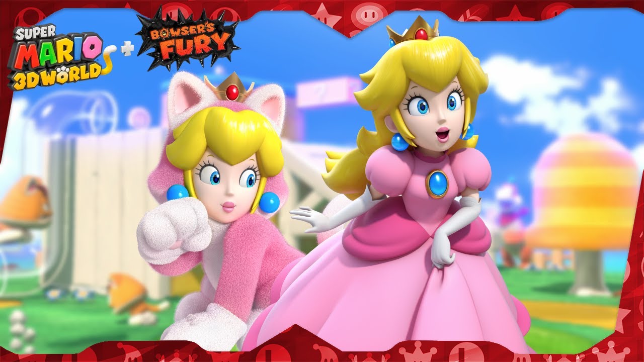 Super Mario 3D World for Switch ᴴᴰ Full Playthrough (All Green Stars & Stamps) Solo Peach