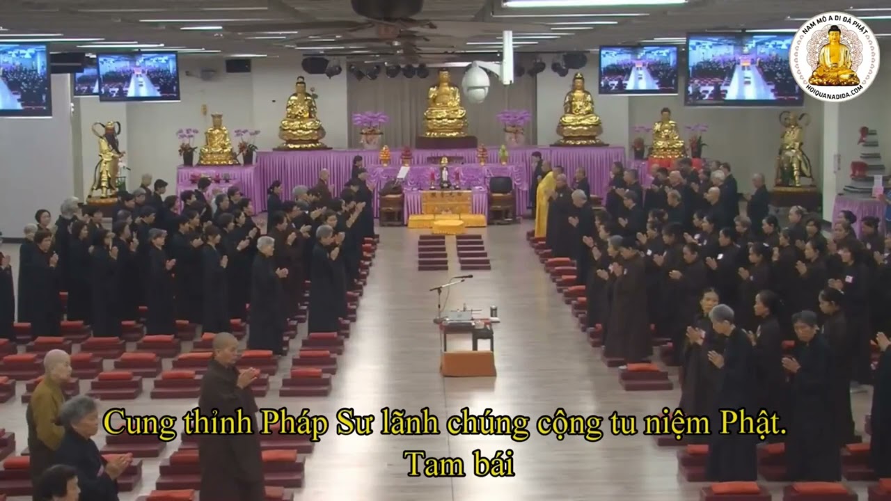 [Tịnh Tông Học Hội]: Cộng Tu Niệm Phật Sáng - Cực Lạc Tự ( Đài Nam - Đài Loan) ||( Phụ Đề - 4K)