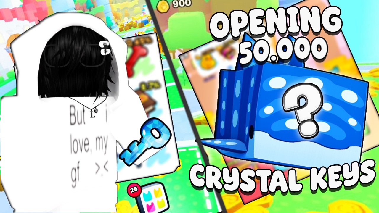 I OPENED 50.000 CRYSTAL KEYS!!! - Pet Simulator 99