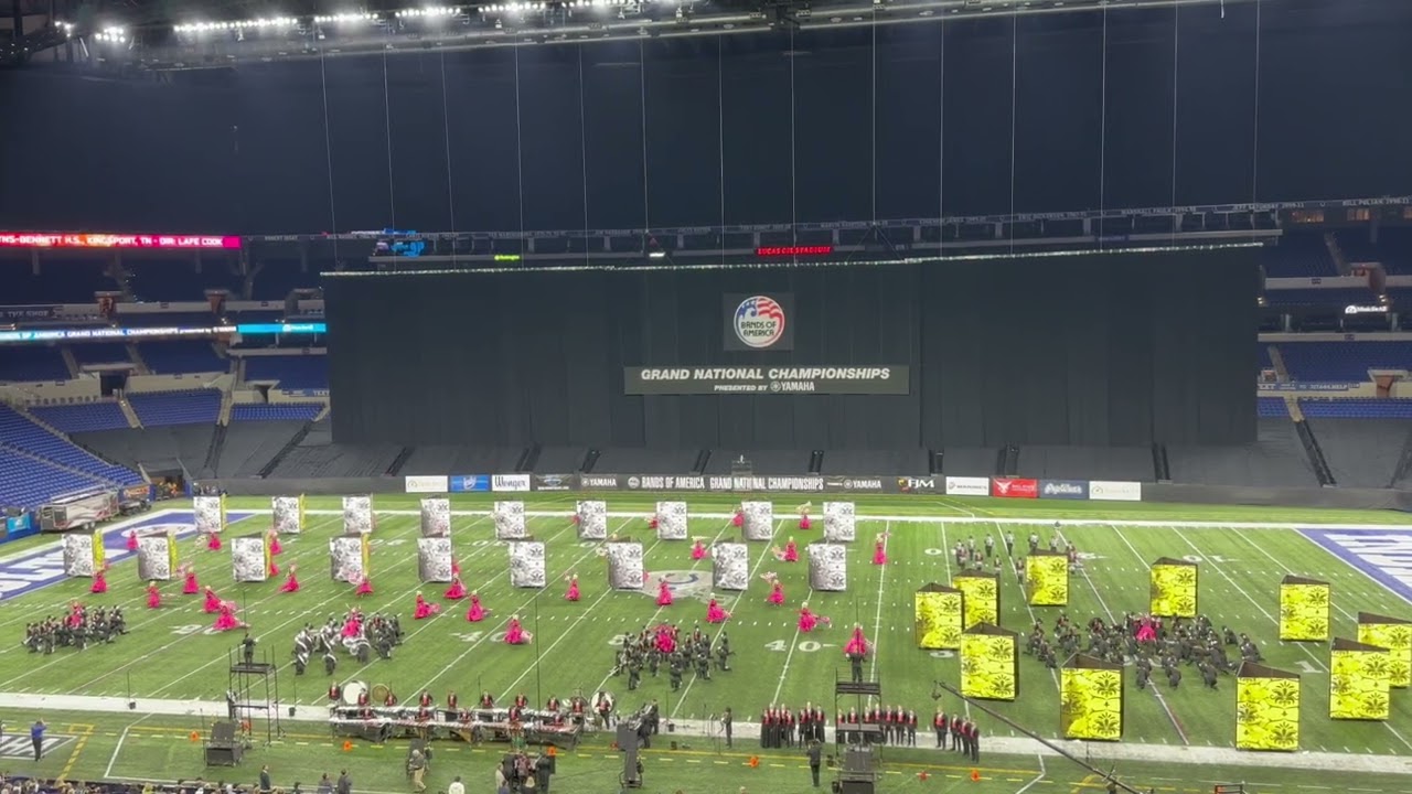 2022 Dobyns Bennett high school marching band BOA Grand nationals finals-candide