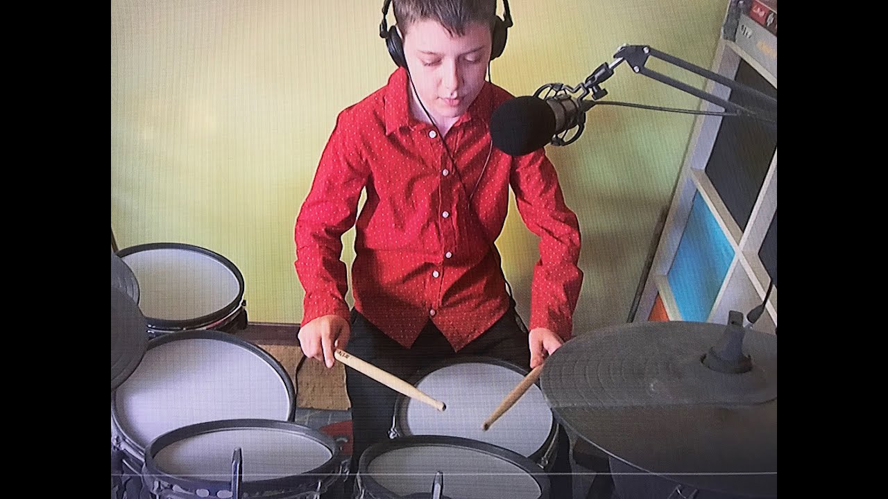Patrik - Take it Easy, Eagles drum cover with Millenium MPS 850