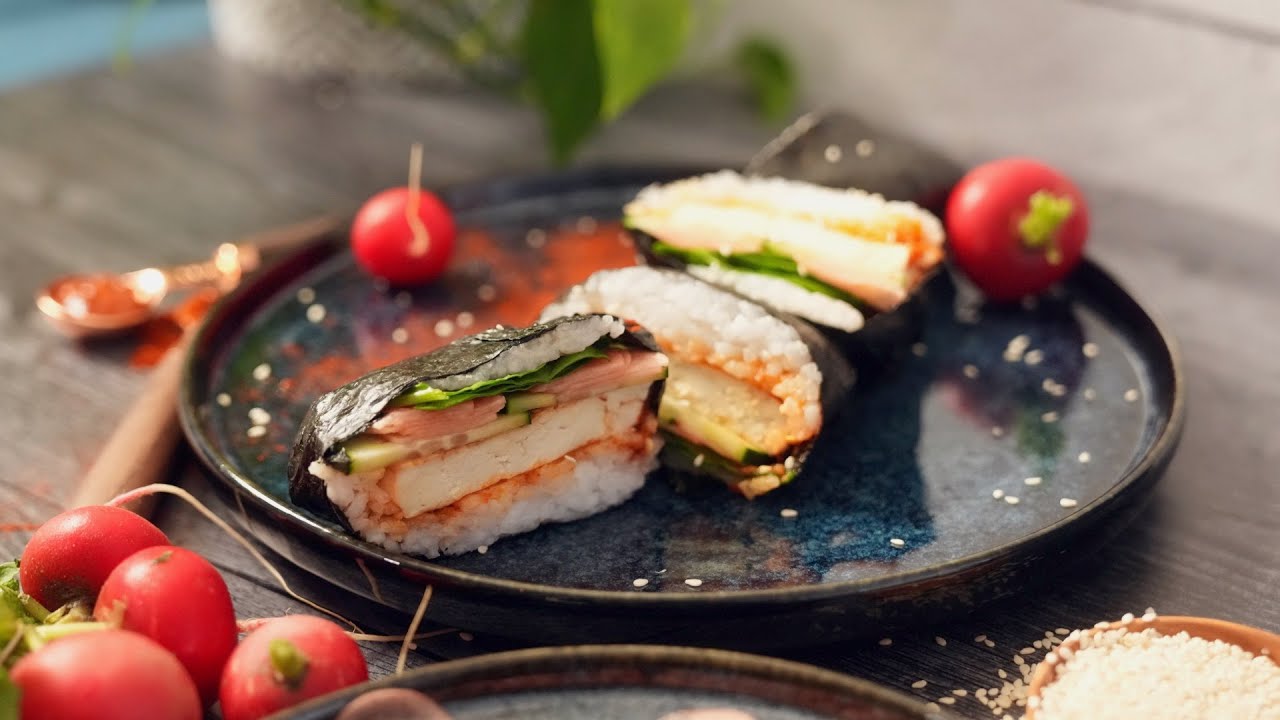 How to Make Tofu Sushi Sandwich | Vegan, Gluten-free