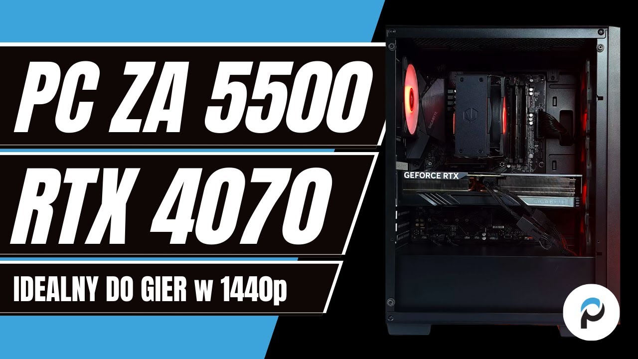 Ryzen 5 5600 + RTX 4070 | Test PC do gier za 5500 PLN
