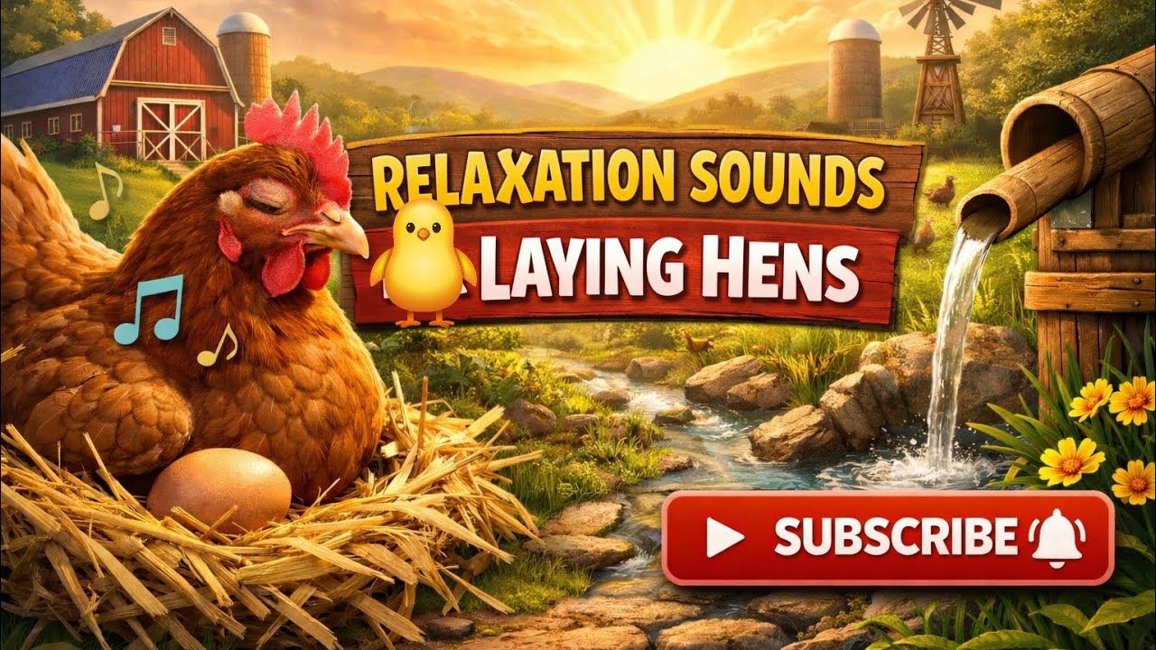 Relaxing Chicken Farm Sounds for Sleep