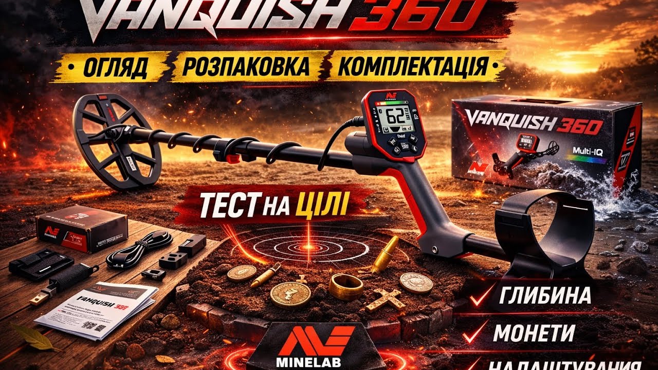 Vanquish 360 – Огляд, розпаковка та тест на цілі
