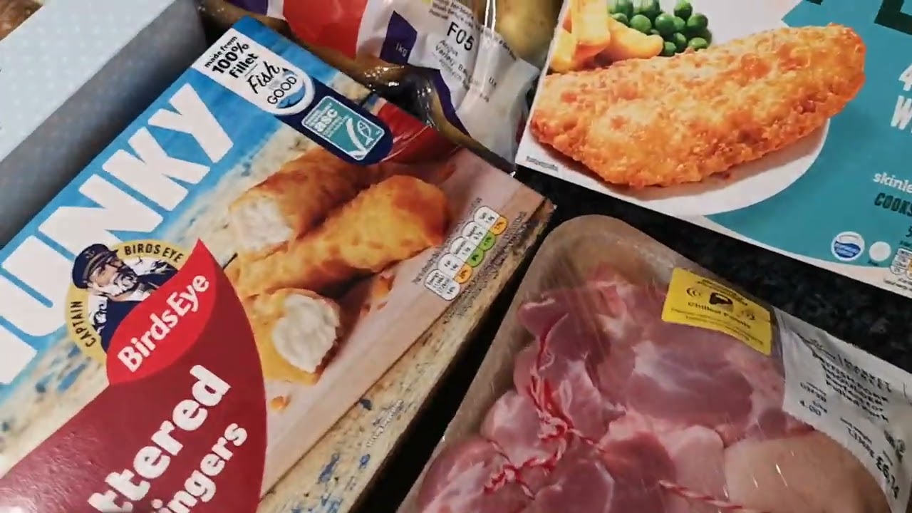 MY SHOPPING IN MORRISON UK ENGLAND FOR £37.32