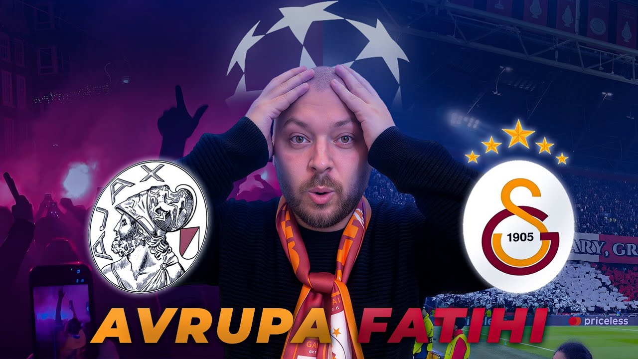 OHNE TICKET nach AMSTERDAM🚨 Ajax Amsterdam vs Galatasaray Stadionvlog