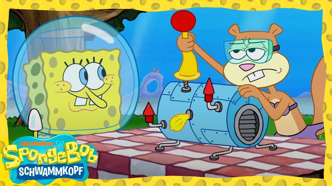 SpongeBob | SpongeBob passt auf Sandys freche Nichten auf! | SpongeBob Schwammkopf