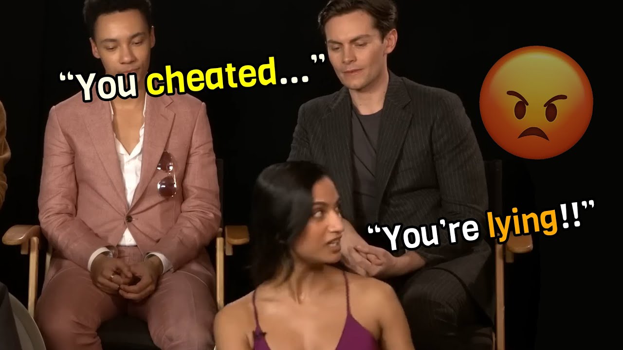 Shadow and bone Cast annoying Amita Suman for 2 minutes straight