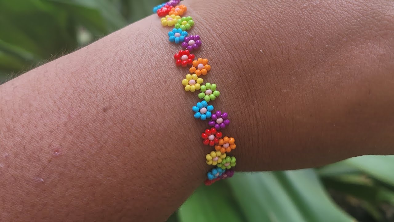 zigzag daisy chain tutorial