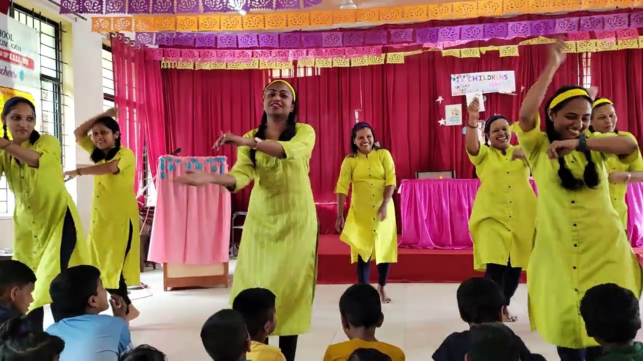 Teacher's Dance on Children's day